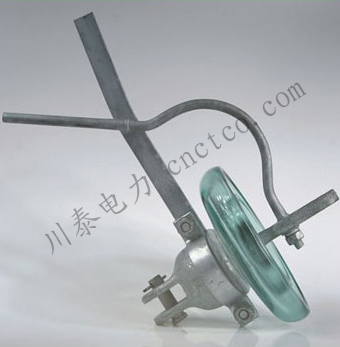 LXDP-70/100地线型盘形悬式玻璃绝缘子