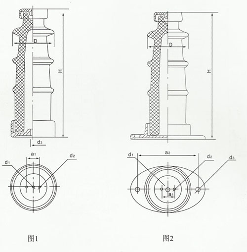 ZA-6、10Y户内外胶装支柱绝缘子