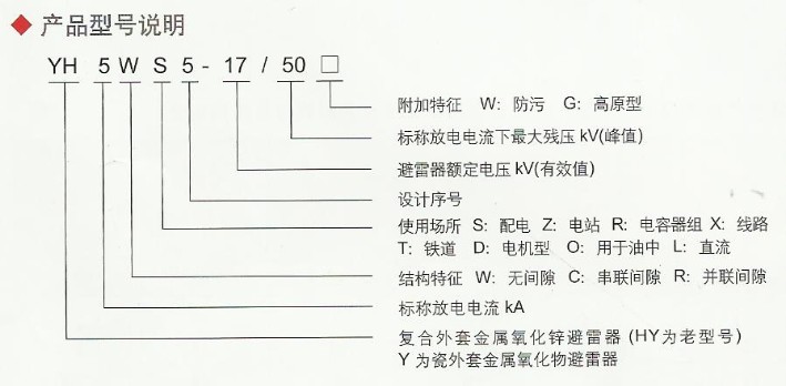 陶瓷低压避雷器Y1.5W-(0.28-0.8)/（1.3-3.9）