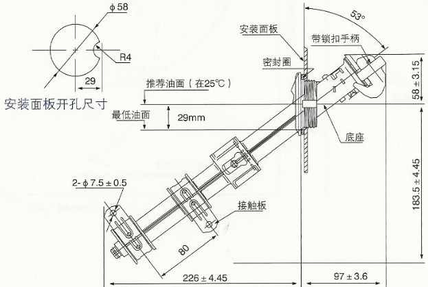 油浸式箱变配件3-100A双敏熔丝